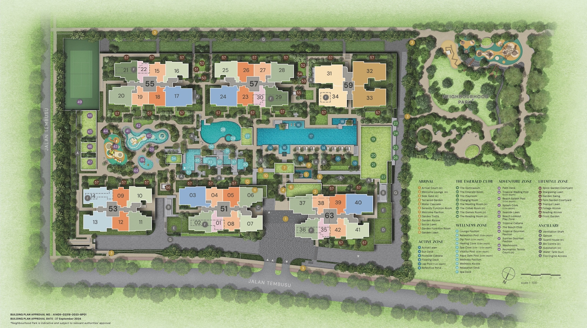 Emerald of Katong Site Plan